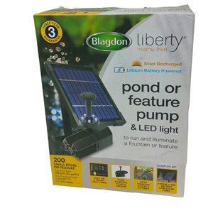 Blagdon Liberty 200 Solar Pond Pump