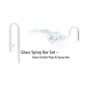 Ista Glass Outlet and Inlet Set 12mm