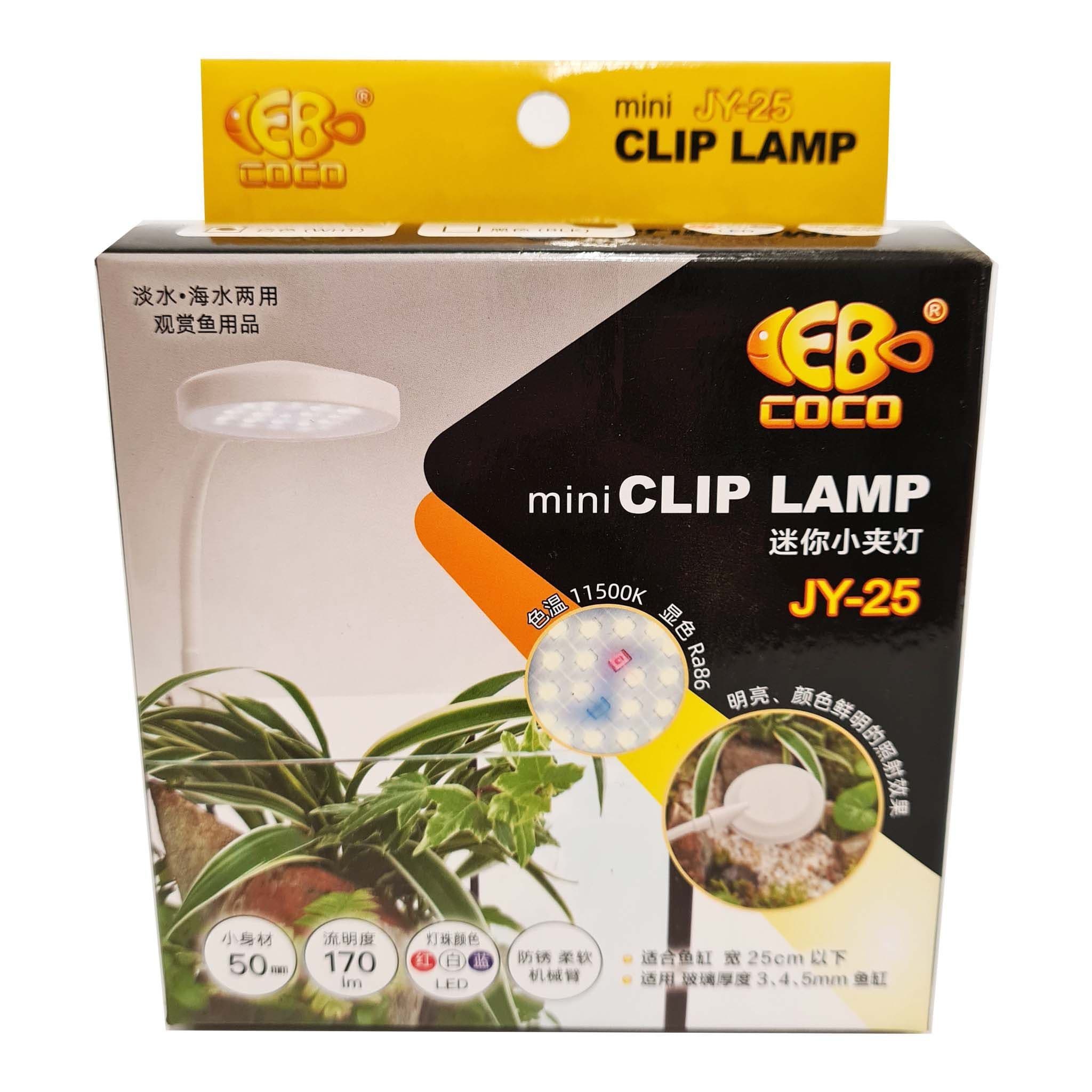 Mini Clip LED Lamp – White