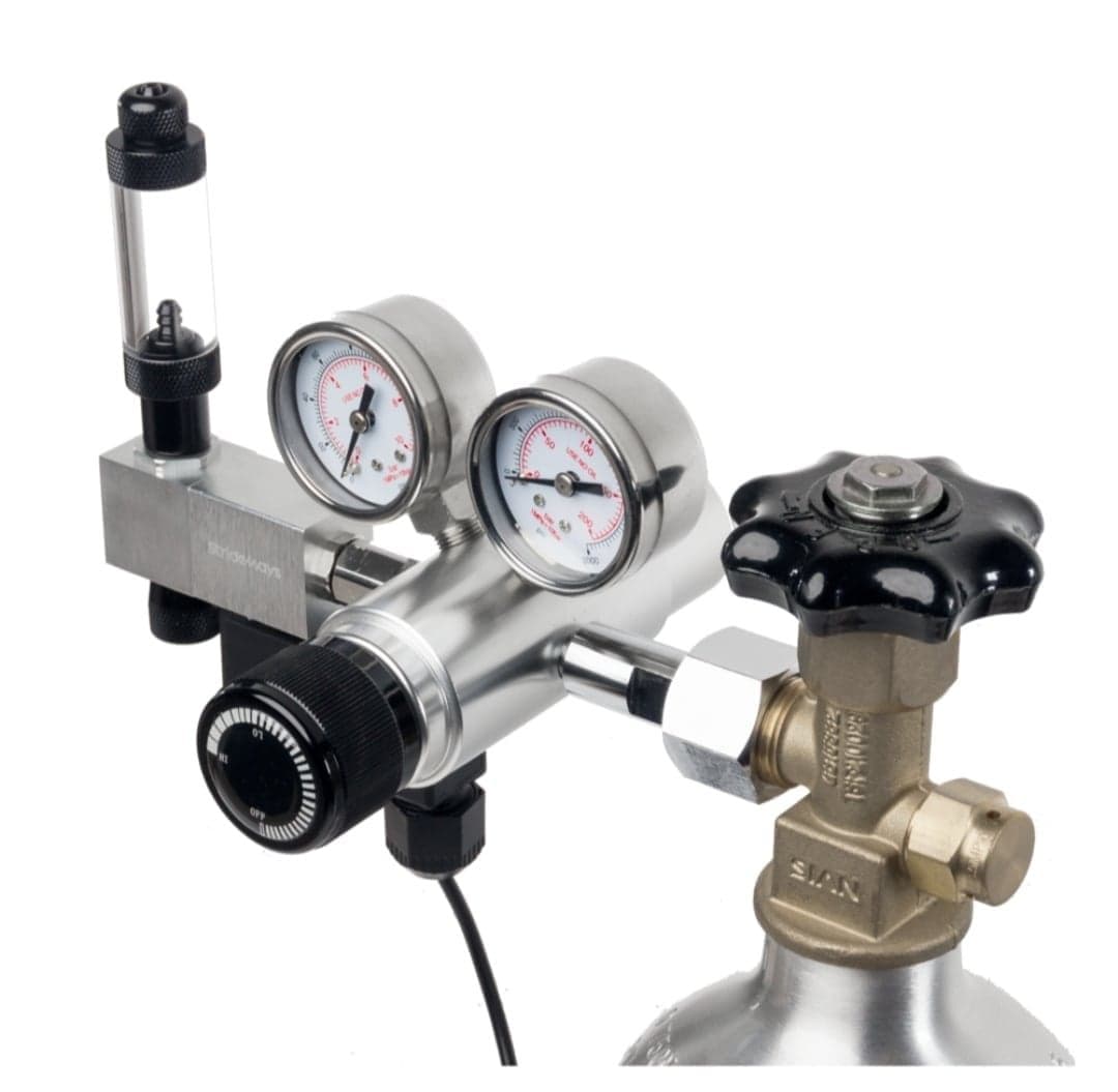 Strideways Pro CO2 Regulator Plus – Dual Stage