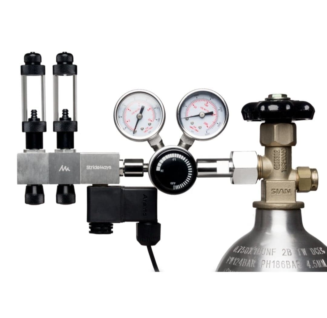 Strideways Pro CO2 Regulator Plus – Dual Stage