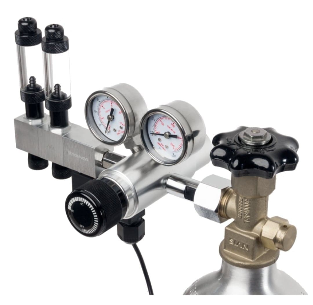 Strideways Pro CO2 Regulator Plus – Dual Stage